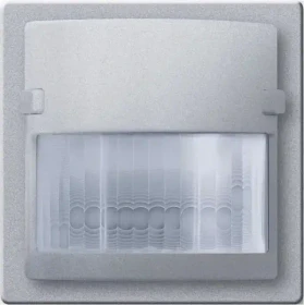 Busch-Jaeger Busch-Wächter 180 UP Sensor Komfort II mit Multilinse alusilber, Bewegungsmelder