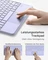 Inateck Abnehmbare Tastatur für iPad Air 4/iPad Air 5/iPad Air 6/iPad Pro 11", violett, DE Vorschaubild