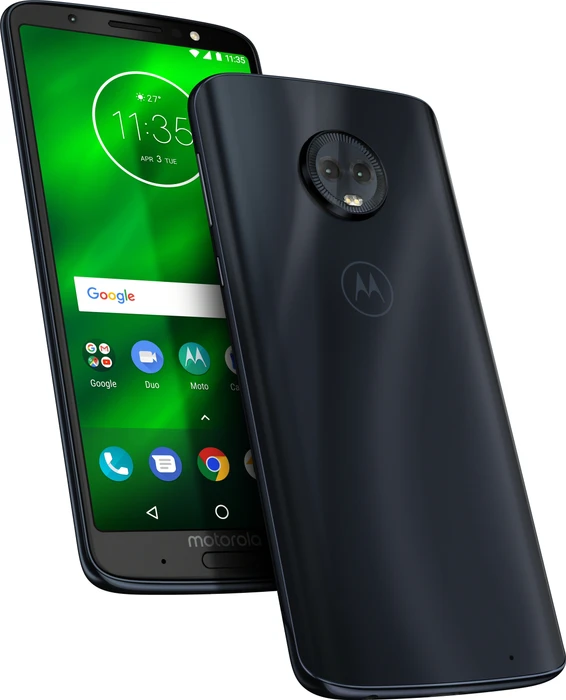 Motorola Moto G6 Plus Dual-SIM blau