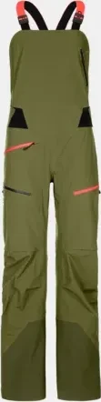 Ortovox 3L Deep Shell Bib Hose lang wild herbs (Damen)