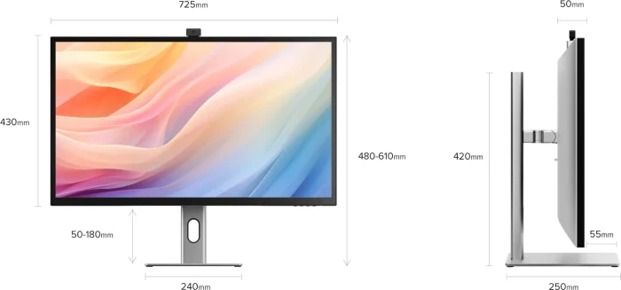 Alogic Clarity Max Pro 32C4KPDW, 32"