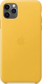 Apple Leder Case für iPhone 11 Pro Max sonnengelb
