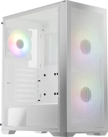 LC-Power Gaming 717W Meshwork_L Light, weiß, Glasfenster (LC-717W-ON)