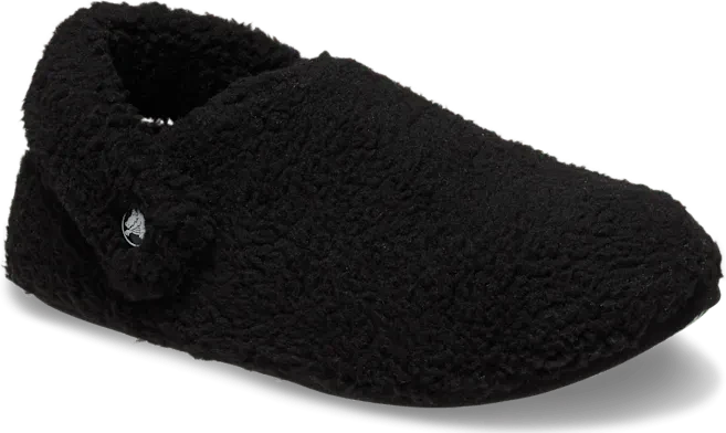 Crocs Classic Cozzzy Slipper schwarz