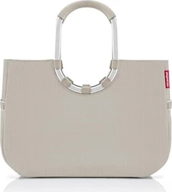 Reisenthel Loopshopper L herringbone sand