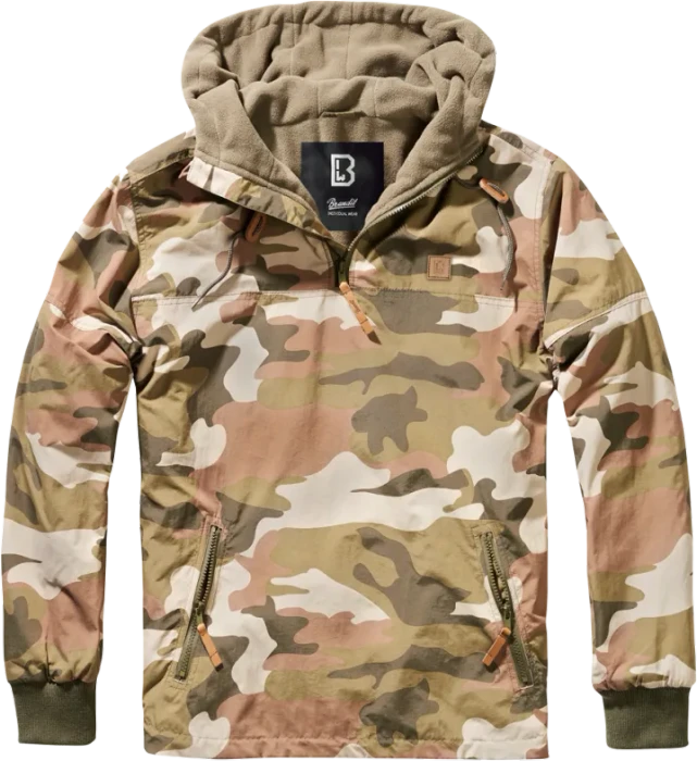 Brandit Windbreaker Luke Anorak light woodland (Herren)