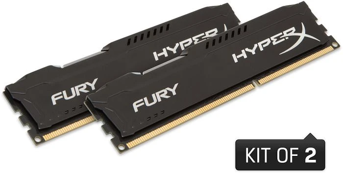 Kingston FURY schwarz UDIMM 8GB Kit, DDR3-1866, CL10, 1RX8