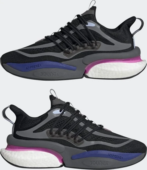 adidas Alphaboost V1 core black/lucid fuchsia/blue dawn