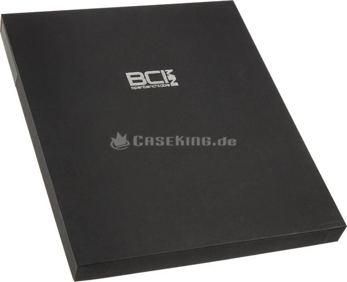 Streacom BC1 Mini Open Benchtable, silber, Mini-ITX