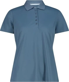 CMP Einfarbiges Pique Poloshirt kurzarm space (Damen)