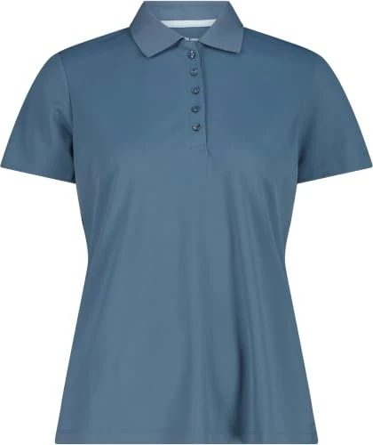 CMP Einfarbiges Pique Poloshirt kurzarm (Damen)