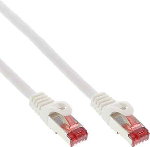 InLine Patchkabel, Cat6, S/FTP, RJ-45/RJ-45, 3m, weiß