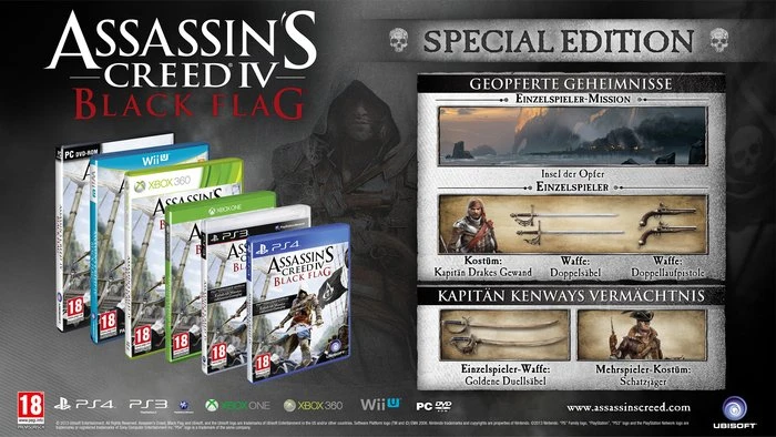 Assassin's Creed IV - Black Flag - Special Edition (WiiU)