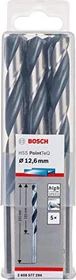 Bosch Professional HSS PointTeQ Spiralbohrer, 12.6x101x151mm, 5 Stück