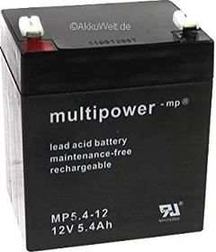 MultiPower Bleiakku MP5.4-12 5.0Ah