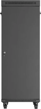 Lanberg 19" Rackschrank 32HE, LCD, freistehend, Flat Pack, Glastür, IP20, RAL 9004, 1000mm tief