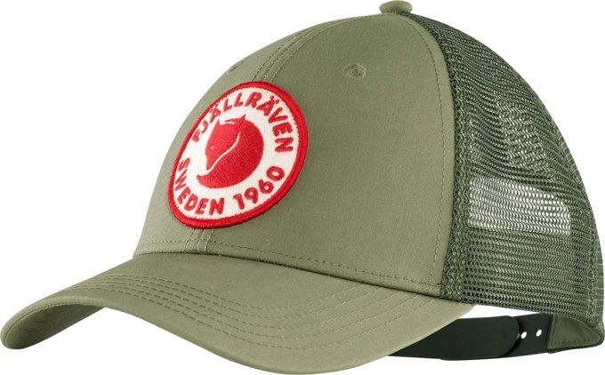 Fjällräven 1960 Logo Långtradarkeps Kappe grün