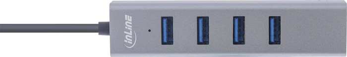 InLine USB-Typ C USB-Hub, 4x USB-A 3.0, USB-C 3.0 [Stecker]