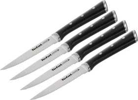 Tefal K232S4 Ice Force Steakmesser, 4 Stück (K232S414)