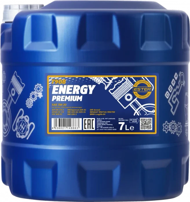 Mannol Energy Premium 5W-30 7l