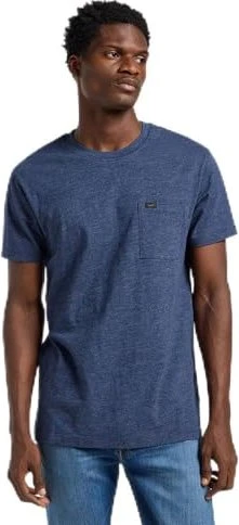 Lee Slim Ultimate Pocket T-Shirt kurzarm navy mele (Herren)