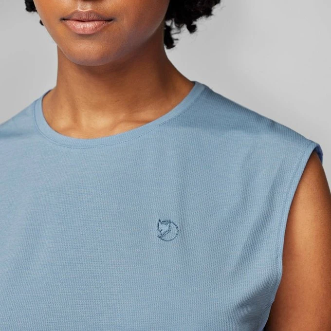 Fjällräven Abisko Day Hike Tank Top Funktionsshirt ärmellos ultramarine (Damen)