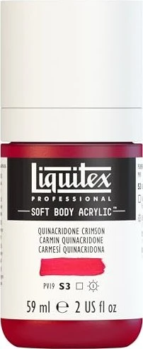 Liquitex Professional Soft Body Acrylic quinacridone crimson, 59ml