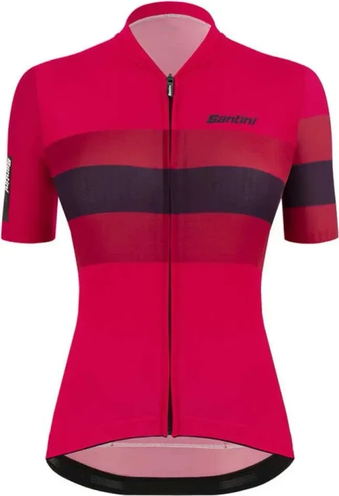 Santini Sleek Bengal Trikot kurzarm rosa (Damen)