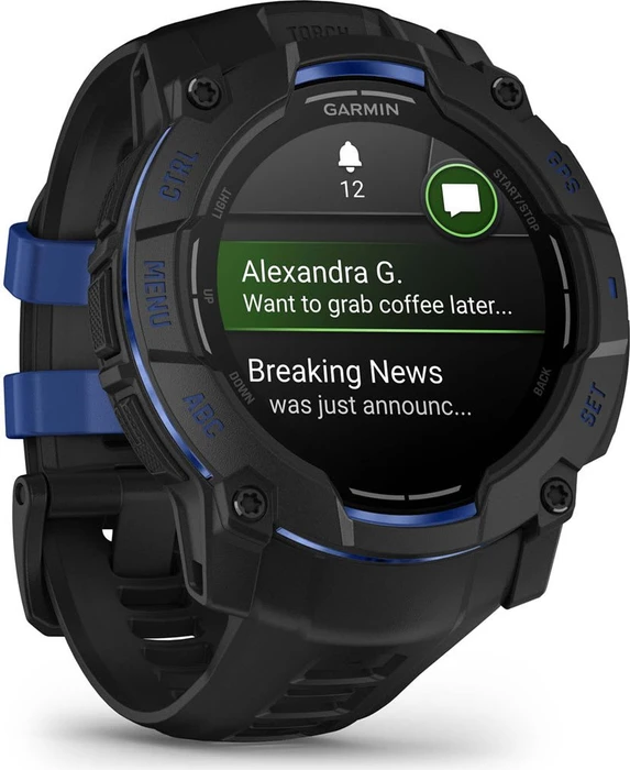 Garmin Instinct 3 50mm AMOLED bolt blue
