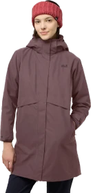 Jack Wolfskin Baylight 3in1 Funktionsmantel sheer plum (Damen)
