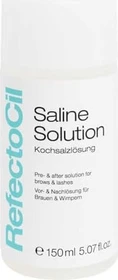 RefectoCil Saline Solution Kochsalzlösung Vor- & Nachlösung für Brauen & Wimpern, 150ml