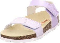 Superfit Fussbettpantoffel Sandale lila (Junior)