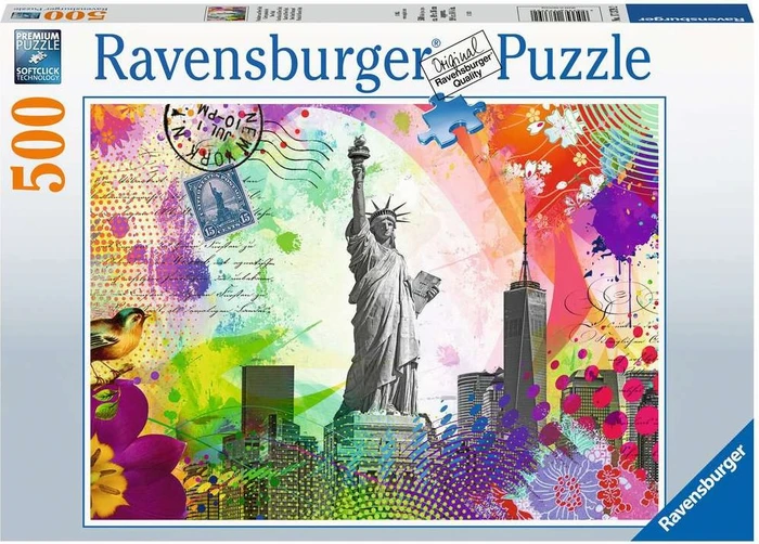 Ravensburger Puzzle Postkarte aus New York