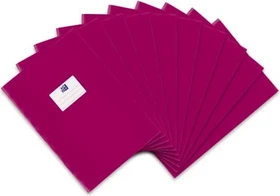 Oxford Hefthülle blickdicht, A4, pink, 10 Stück