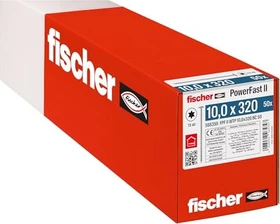 fischer PowerFast FPF II WTP T40 10x320 BC 50 Holzbauschraube, 10x320mm, 50 Stück