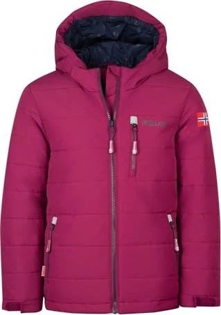 Trollkids Hemsedal Snow XT Skijacke plum/navy (Junior)