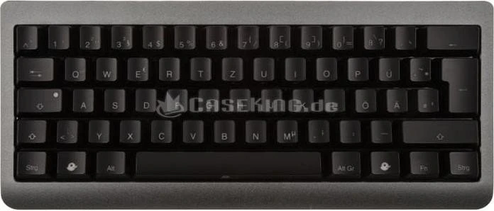 Ducky Mini grau, MX BLUE, USB, DE