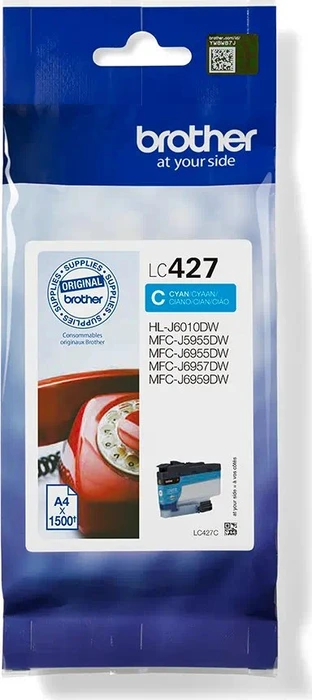 Brother Tinte LC427C cyan