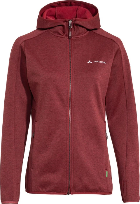 Vaude Valsorda Fleece Hoodie Funktionsjacke dark oak (Damen)