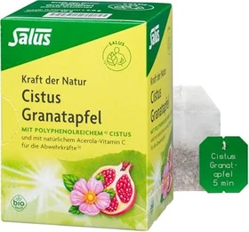 Salus Cistus Granatapfel Tee Kraft der Natur Beutel, 15 Stück