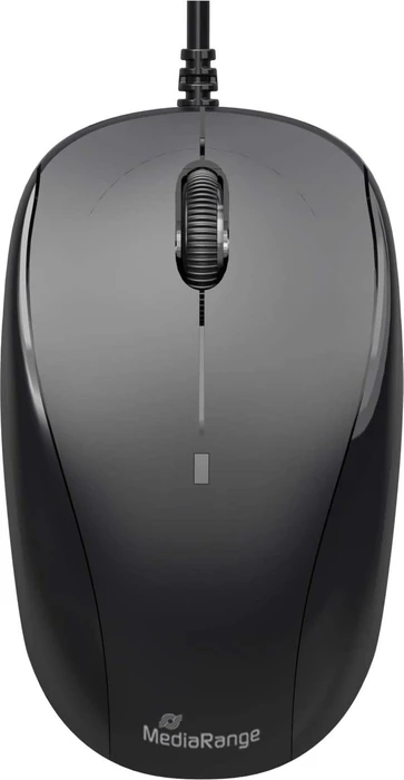 MediaRange 3-Button Optical Mouse schwarz, USB