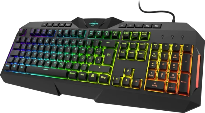 Hama uRage Exodus 700 Semi-Mechanical Gaming Keyboard, LEDs RGB, USB, DE