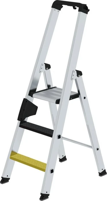 Günzburger Steigtechnik clip-step R13 Stufen-Stehleiter, 3 Stufen