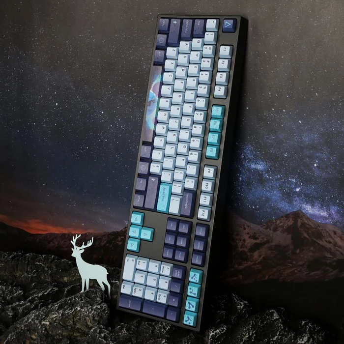 Varmilo VEA108, Aurora, LEDs weiß, MX BROWN, USB, US