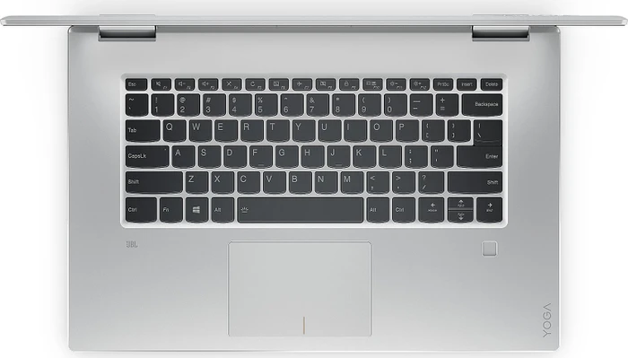 Lenovo Yoga 720-15IKB, Platinum Silver, Core i7-7700HQ, 8GB RAM, 512GB SSD, GeForce GTX 1050, DE