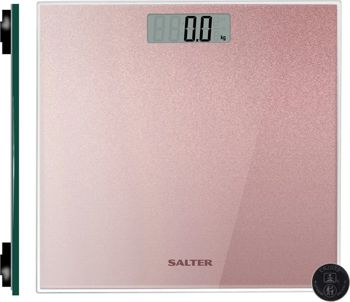 Salter 9037 RGGL3R digitale Personenwaage rosegold