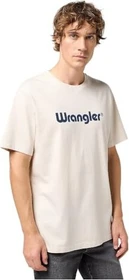 Wrangler Frame Logo T-Shirt kurzarm weiß (Herren)
