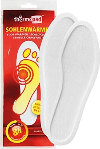 Thermopad Sohlenwärmer beheizbare Einlegesohlen