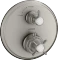 Hansgrohe Axor Montreux Thermostat Unterputz mit Kreuzgriff und Absperrventil edelstahloptik Vorschaubild
