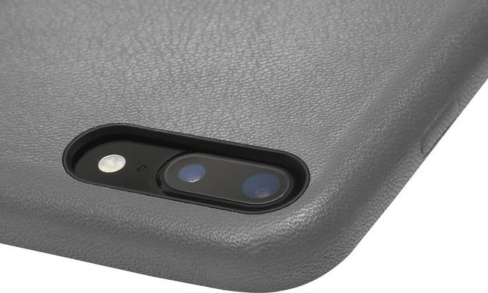 Stilgut Premium Cover für Apple iPhone 7 Plus grau